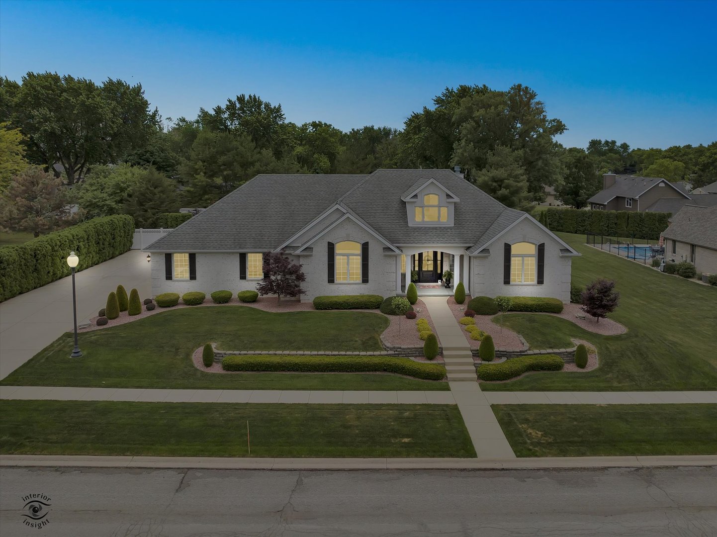 Undisclosed Address Bourbonnais, IL 60914 - Photo 2 of 39 a front view of a house with a yard