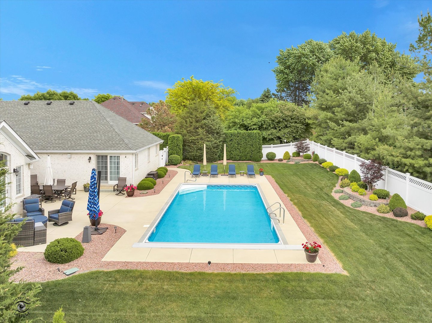 Undisclosed Address Bourbonnais, IL 60914 - Photo 36 of 39 a view of swimming pool with a lounge chair