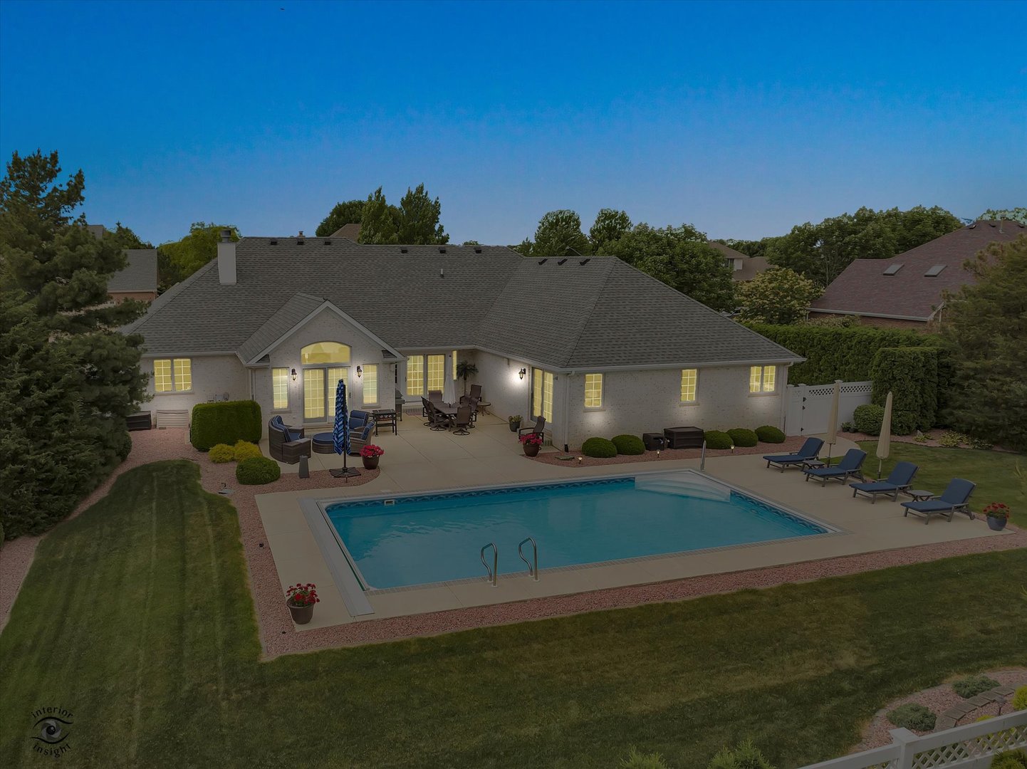 Undisclosed Address Bourbonnais, IL 60914 - Photo 39 of 39 a front view of house with yard and green space