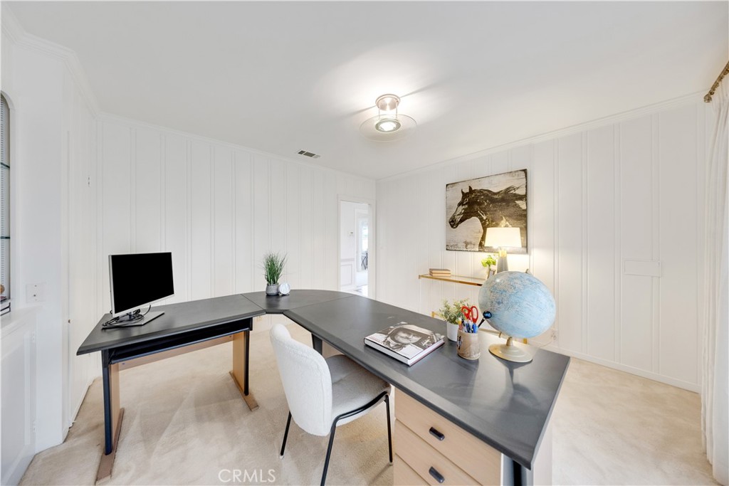 2835 Devonport Road San Marino, CA 91108 - Photo 29 of 54 a view of a workspace with furniture