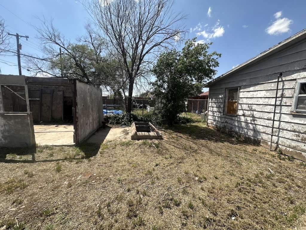 3406 East 15th Street Lubbock, TX 79403 - Photo 6 of 9 a view of backyard of the house