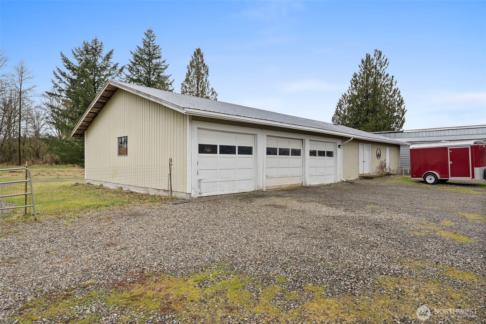 738 Gish Road Onalaska, WA 98570 - Photo 31 of 40 a view of a house with a backyard