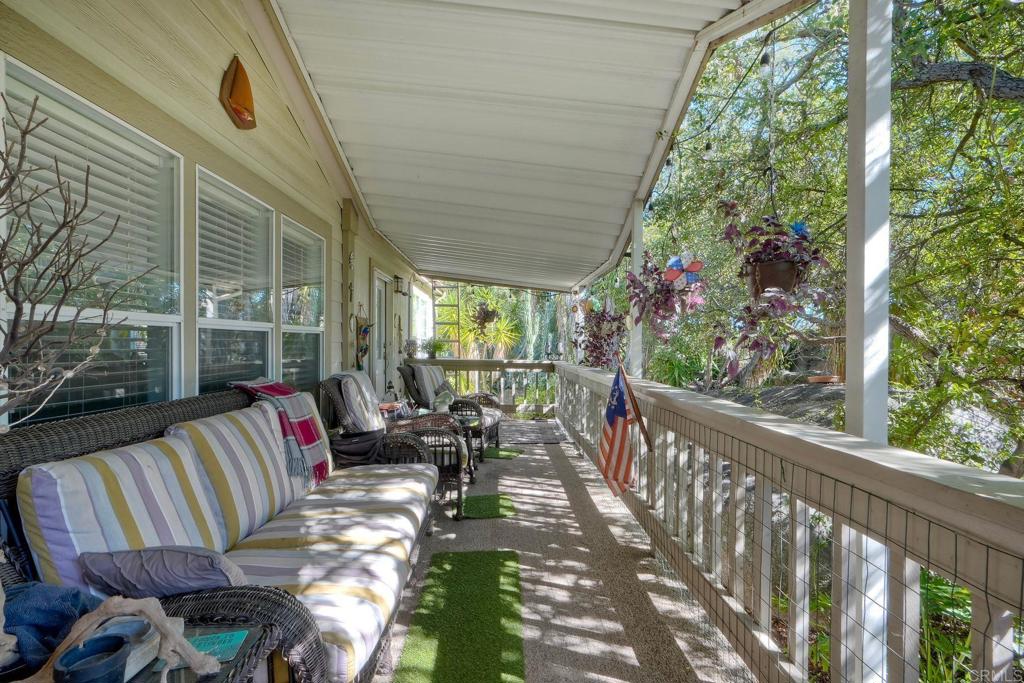 18218 Paradise Mountain Road Valley Center, CA 92082 - Photo 6 of 36 a view of balcony with furniture