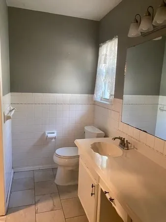 a bathroom with a sink and a toilet