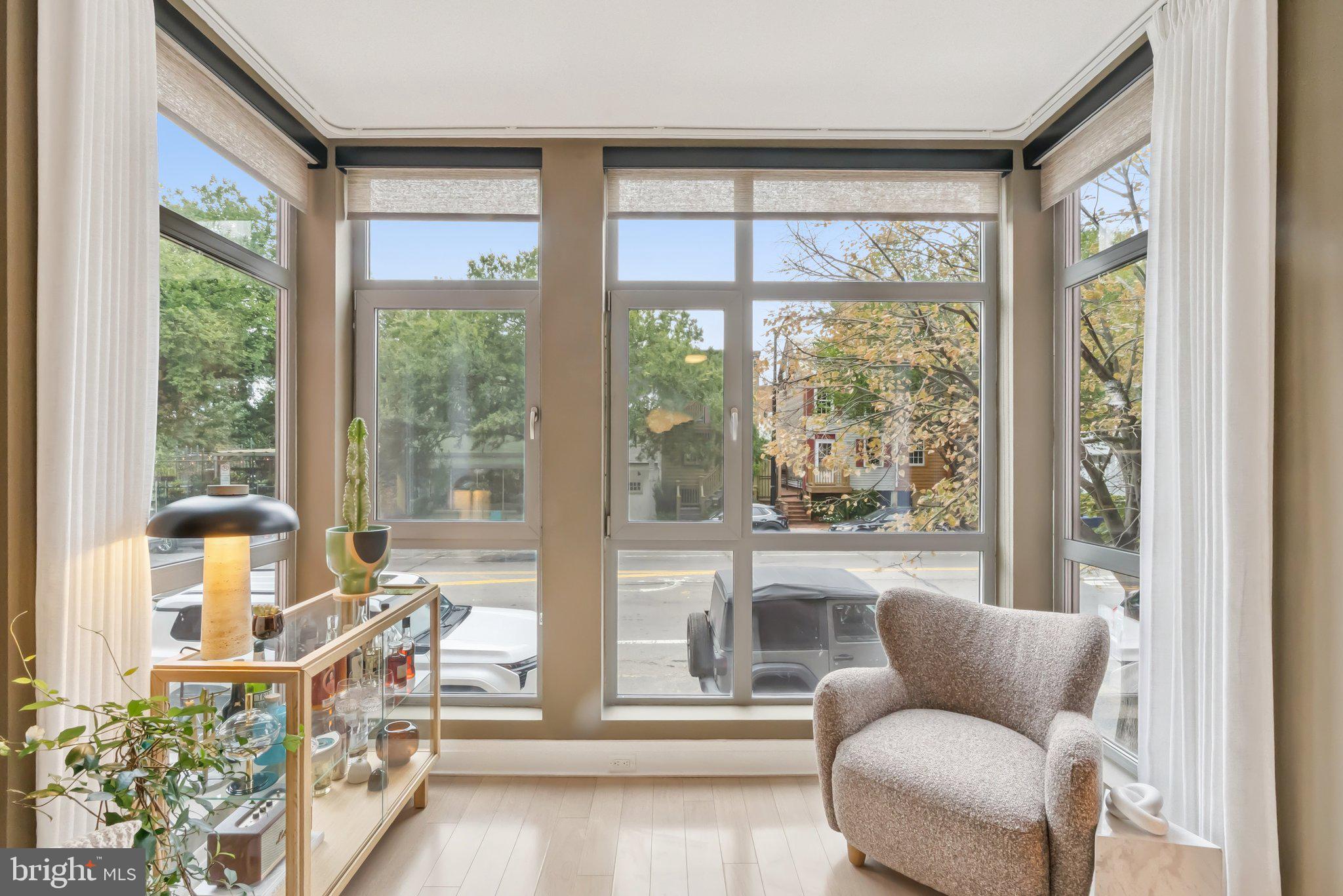 900 11th Street Southeast, Unit 106 Washington, DC 20003 - Photo 6 of 26 a living room with furniture and windows
