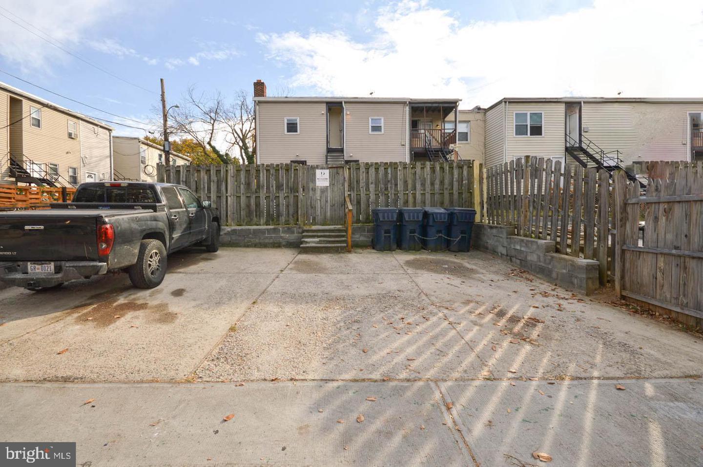 1722 T Street Southeast Washington, DC 20020 - Photo 23 of 23 a view of a car park in front of a house