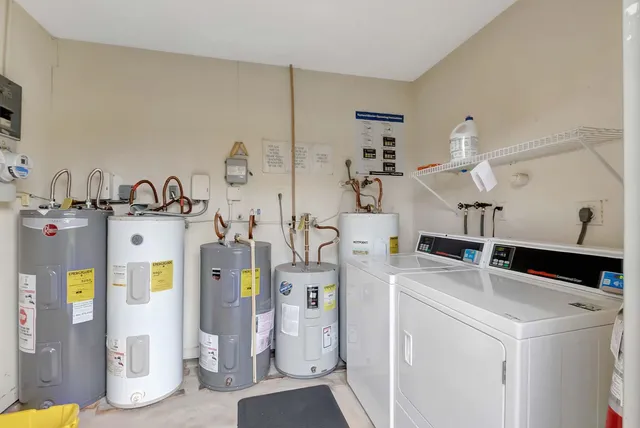 a view of a storage & utility room