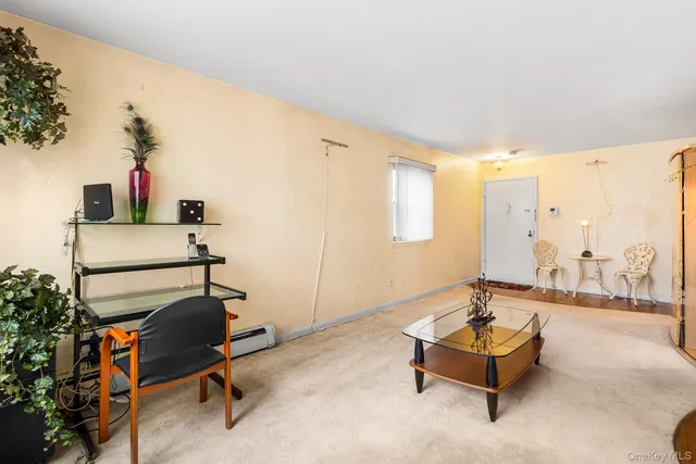 a view of workspace with a window