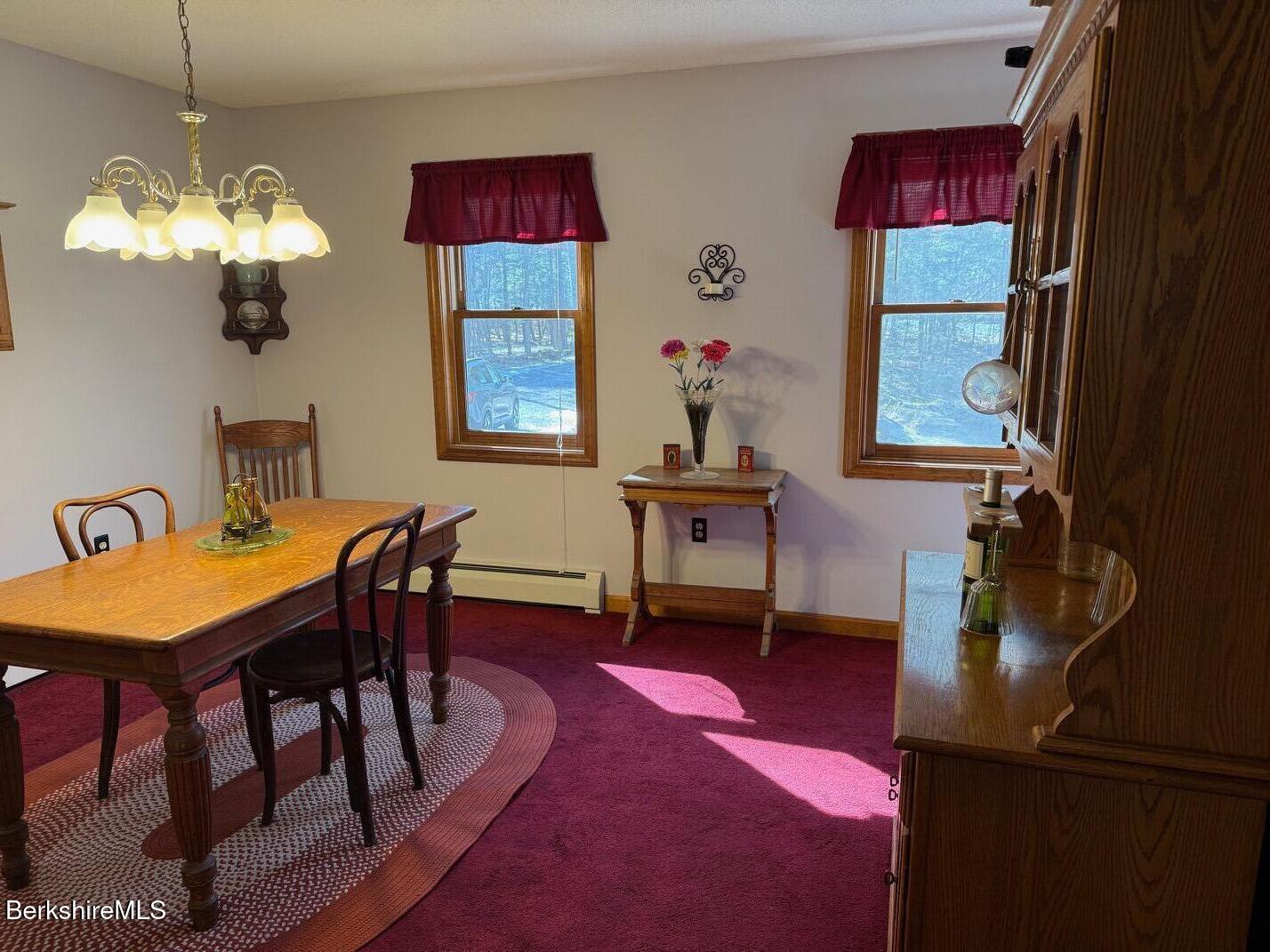 1196 Bancroft Road Becket, MA 01223 - Photo 31 of 46 office/dining room