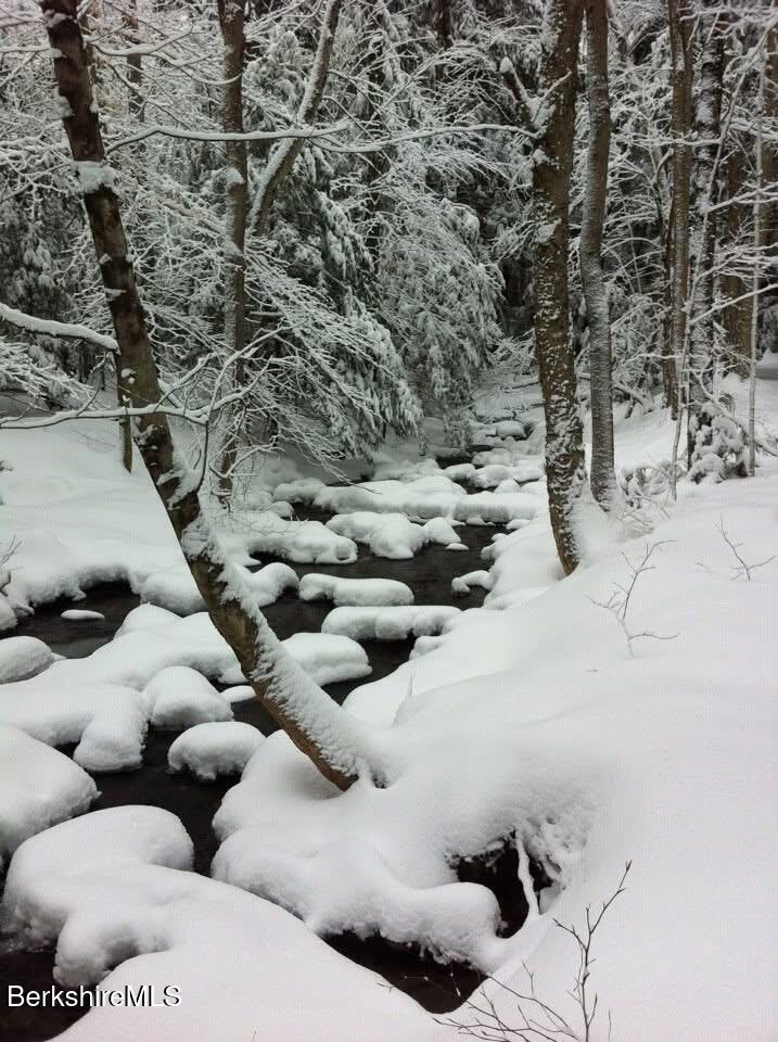1196 Bancroft Road Becket, MA 01223 - Photo 8 of 46 Brook in the winter