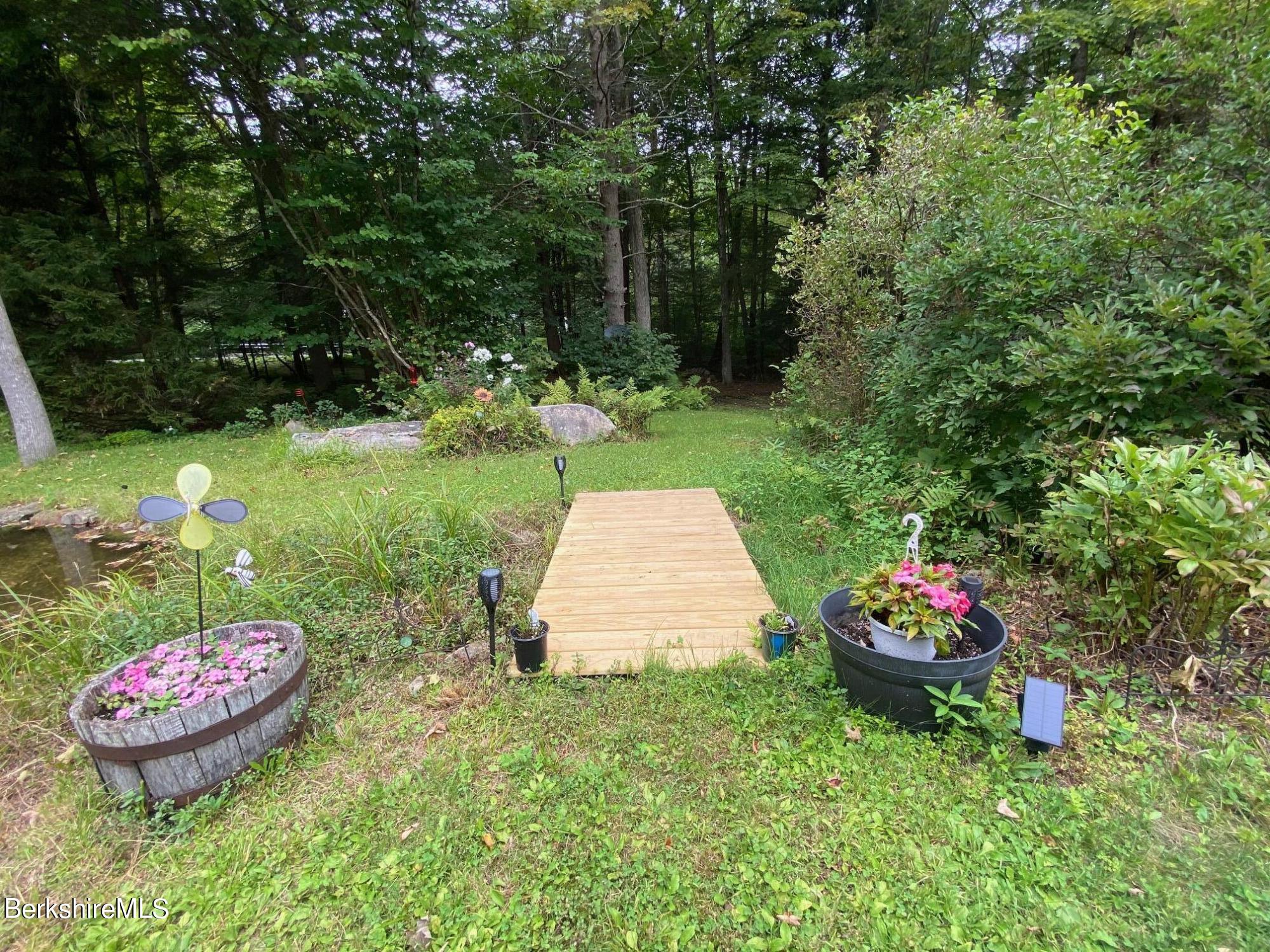 1196 Bancroft Road Becket, MA 01223 - Photo 9 of 46 bridge over the pond outlet
