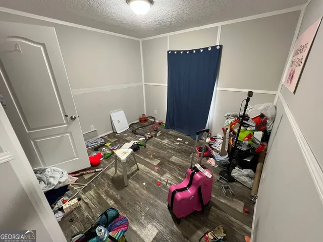 a with a couch sitting in a shelf