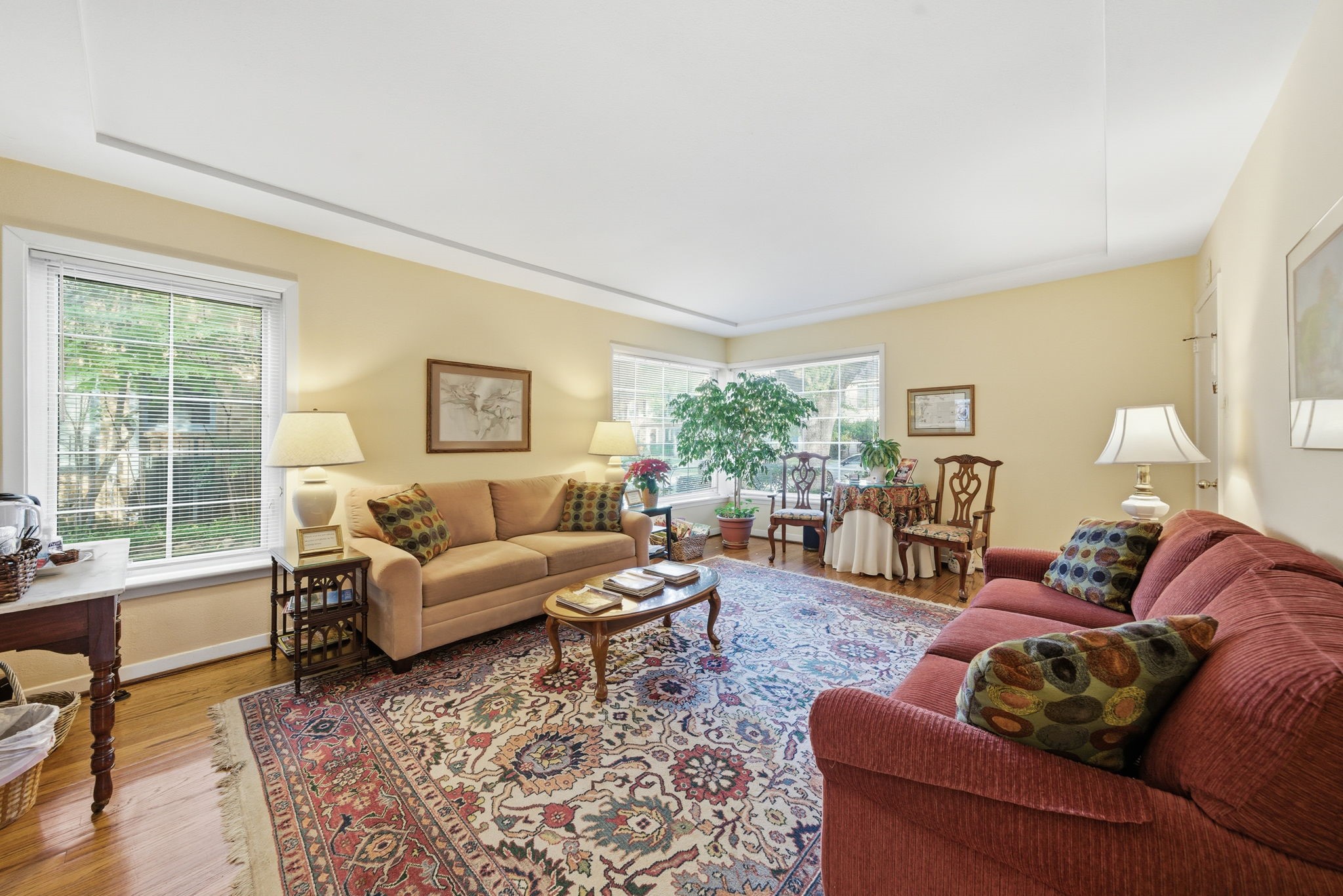 1801 Lexington Street Houston, TX 77098 - Photo 6 of 50 a living room with furniture and a large window