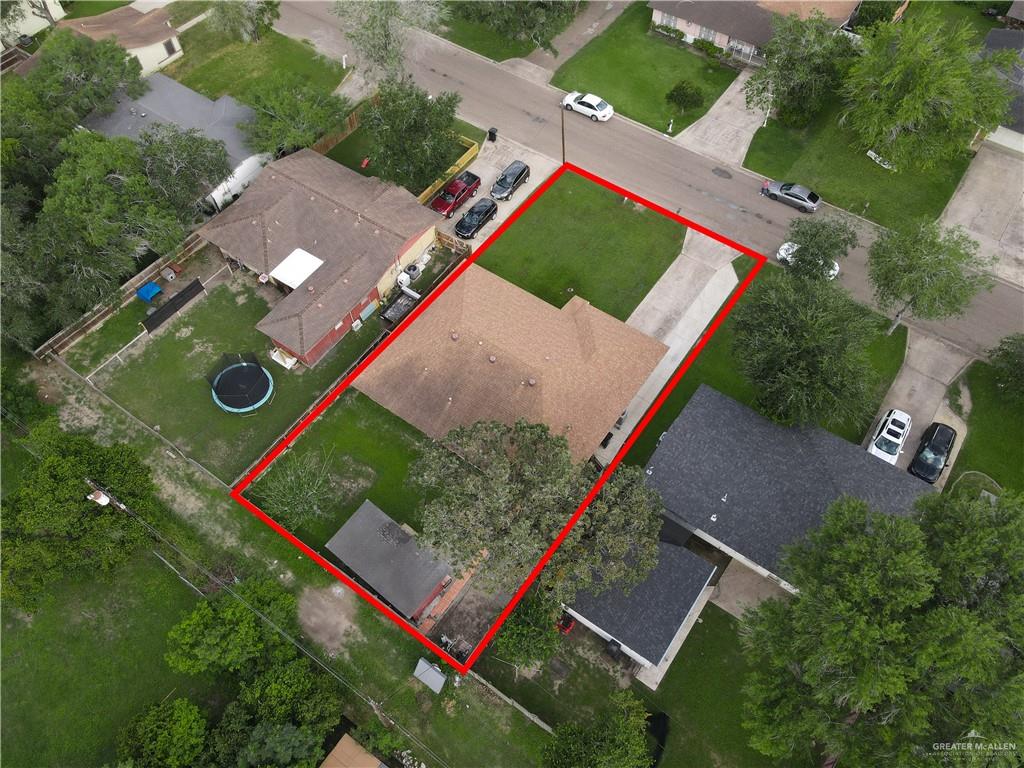 616 5th Street Weslaco, TX 78596 - Photo 12 of 33 an aerial view of a house