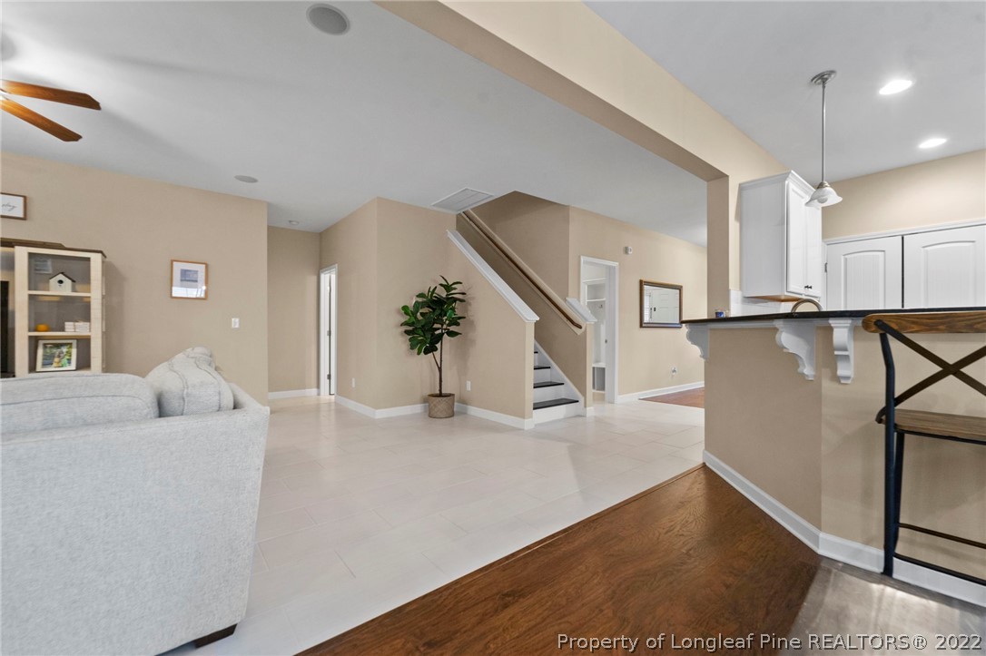 60 Shellbark Drive Spring Lake, NC 28390 - Photo 14 of 42 a living room with furniture and a wooden floor