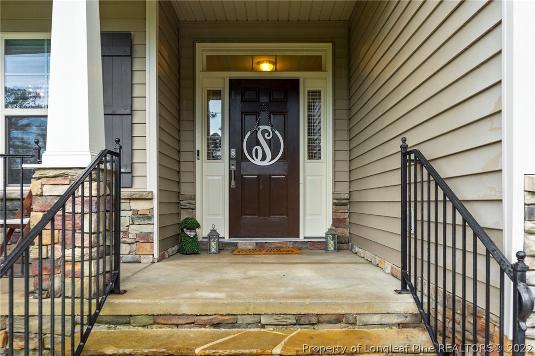 60 Shellbark Drive Spring Lake, NC 28390 - Photo 5 of 42 a view of entrance door of the house