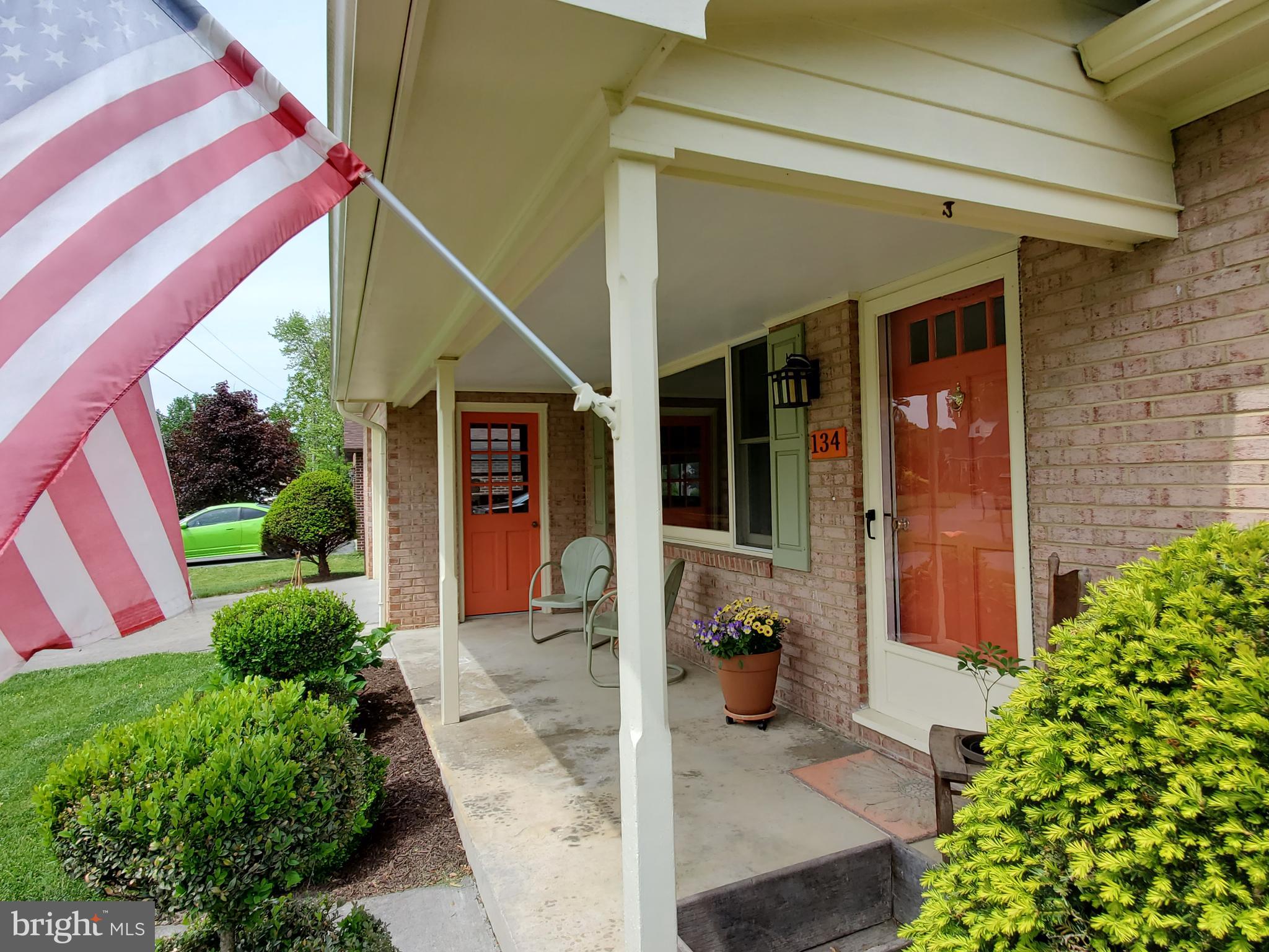 134 Russelcroft Road Winchester, VA 22601 - Photo 5 of 35 Front Covered Porch