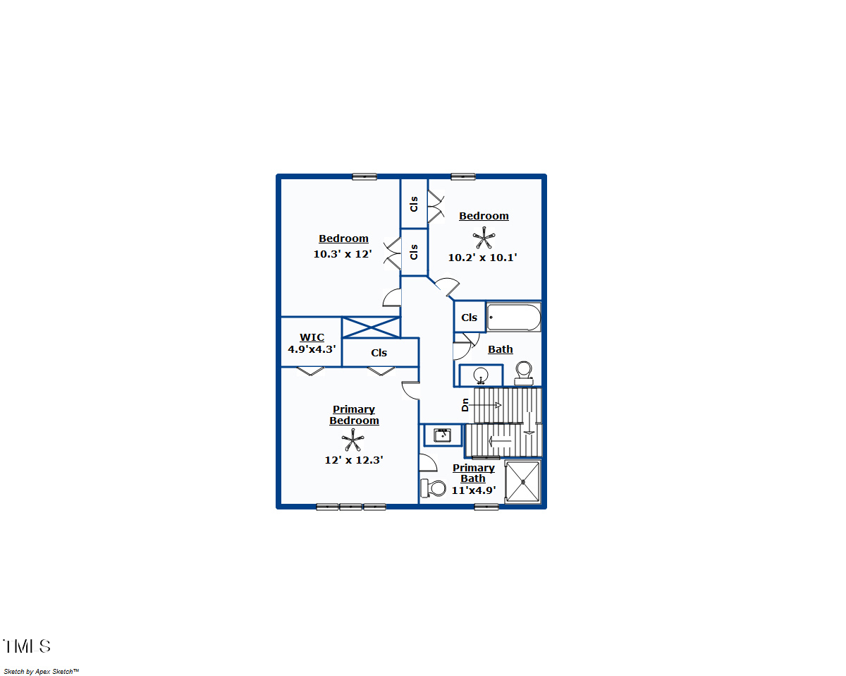 119 Joanne Circle Cary, NC 27513 - Photo 42 of 42 a picture of a floor plan