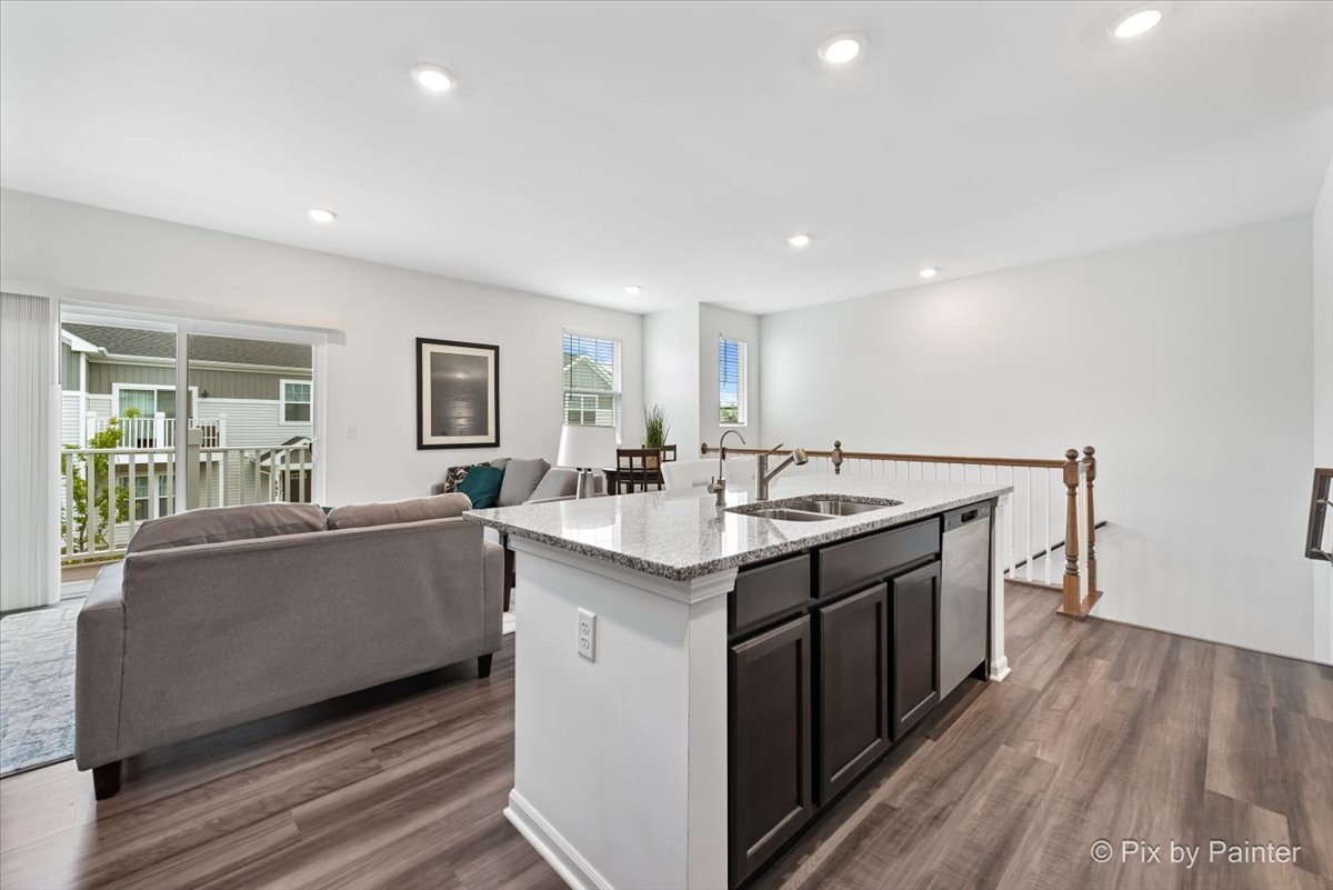 462 Comstock Road South Elgin, IL 60177 - Photo 8 of 23 a kitchen with a sink and large window
