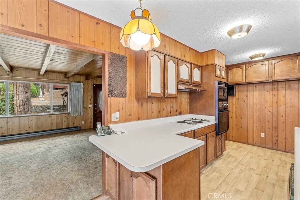 1056 Lark Road Wrightwood, CA 92397 - Photo 11 of 40 a kitchen that has a lot of cabinets in it
