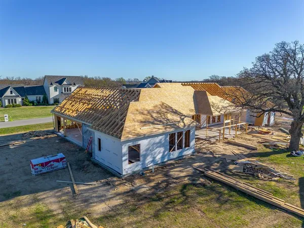 a view of a swimming pool with a lounge chairs