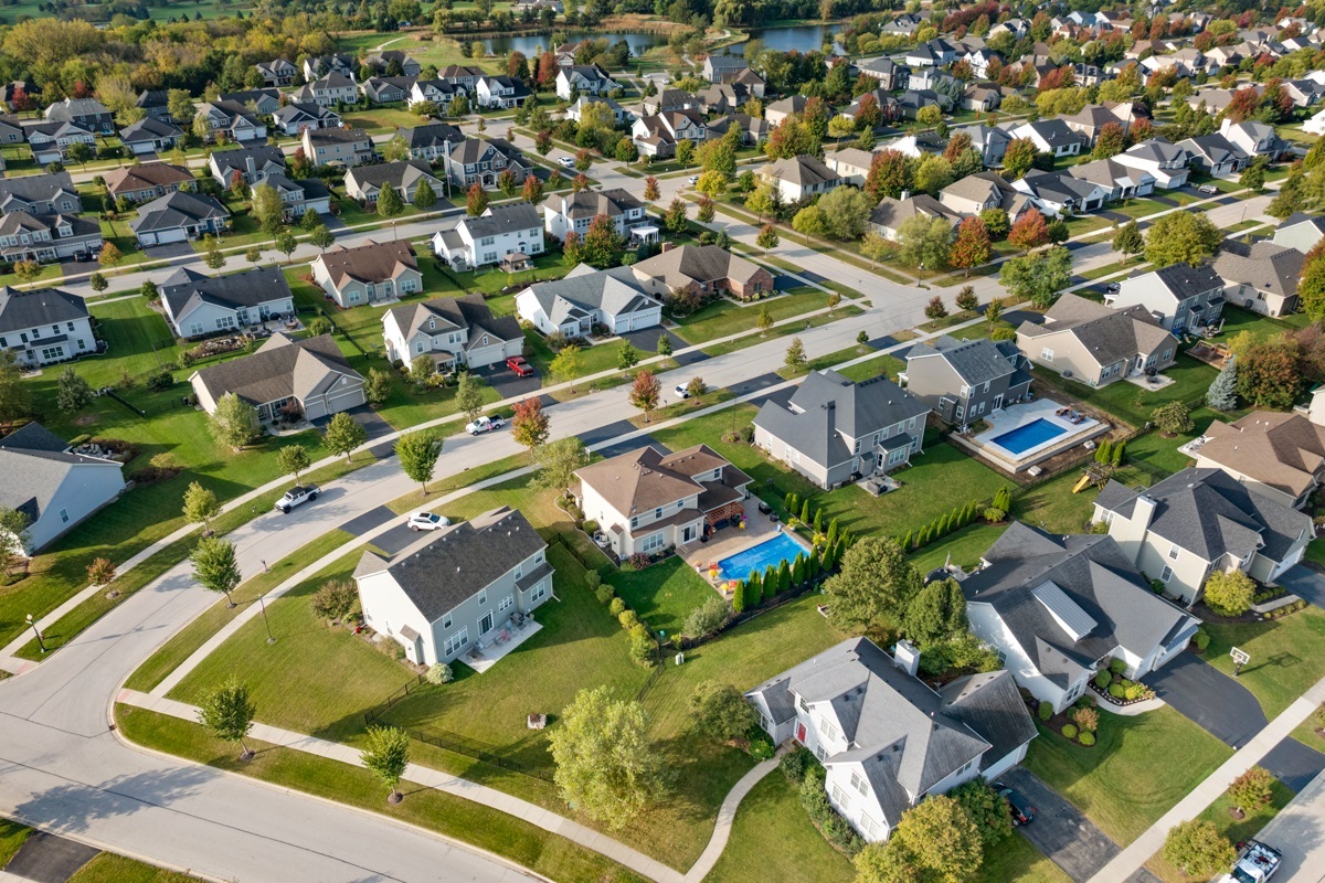 1430 Souders Avenue Elburn, IL 60119 - Photo 37 of 37 an aerial view of residential houses with outdoor space