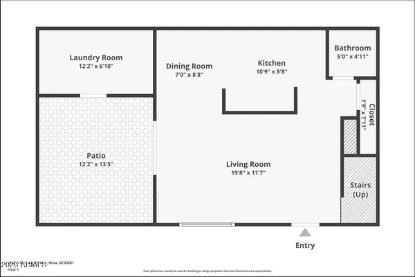 $1,700 | 1500 West Rio Salado Parkway, Unit 72, Mesa, AZ 85201