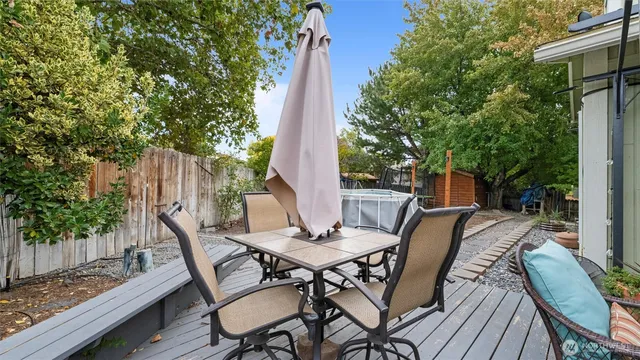 a view of deck with patio