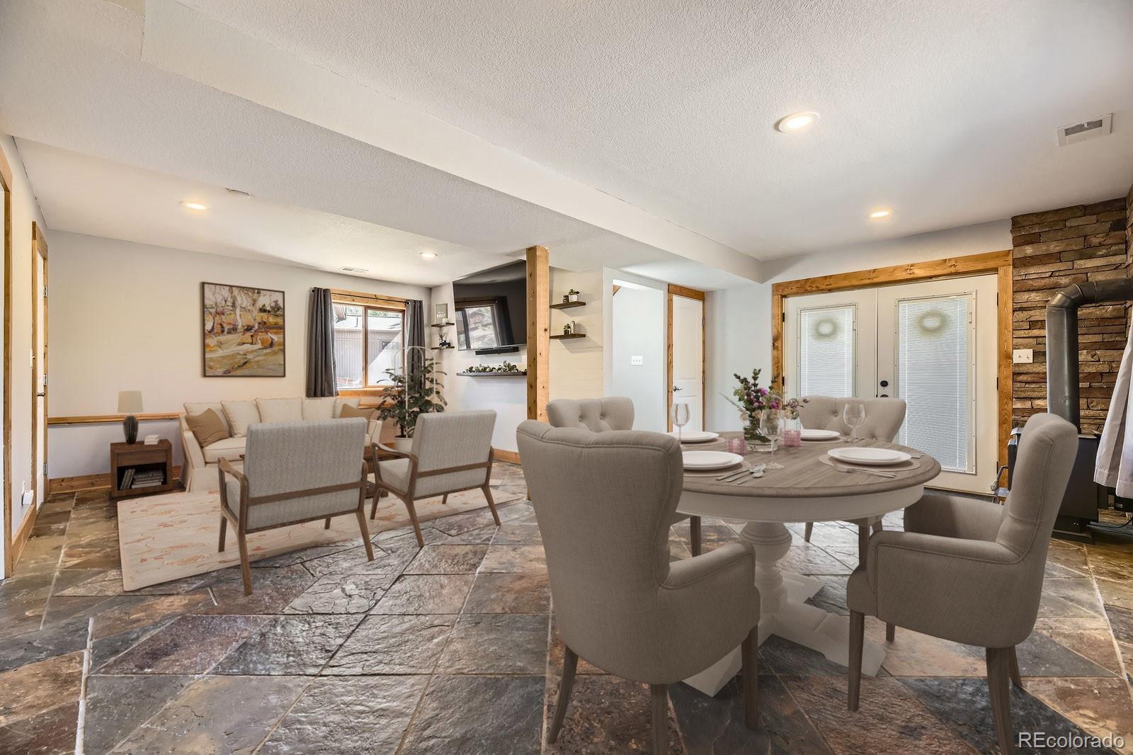 49 Silver Springs Road Bailey, CO 80421 - Photo 21 of 34 a view of a livingroom with furniture and window