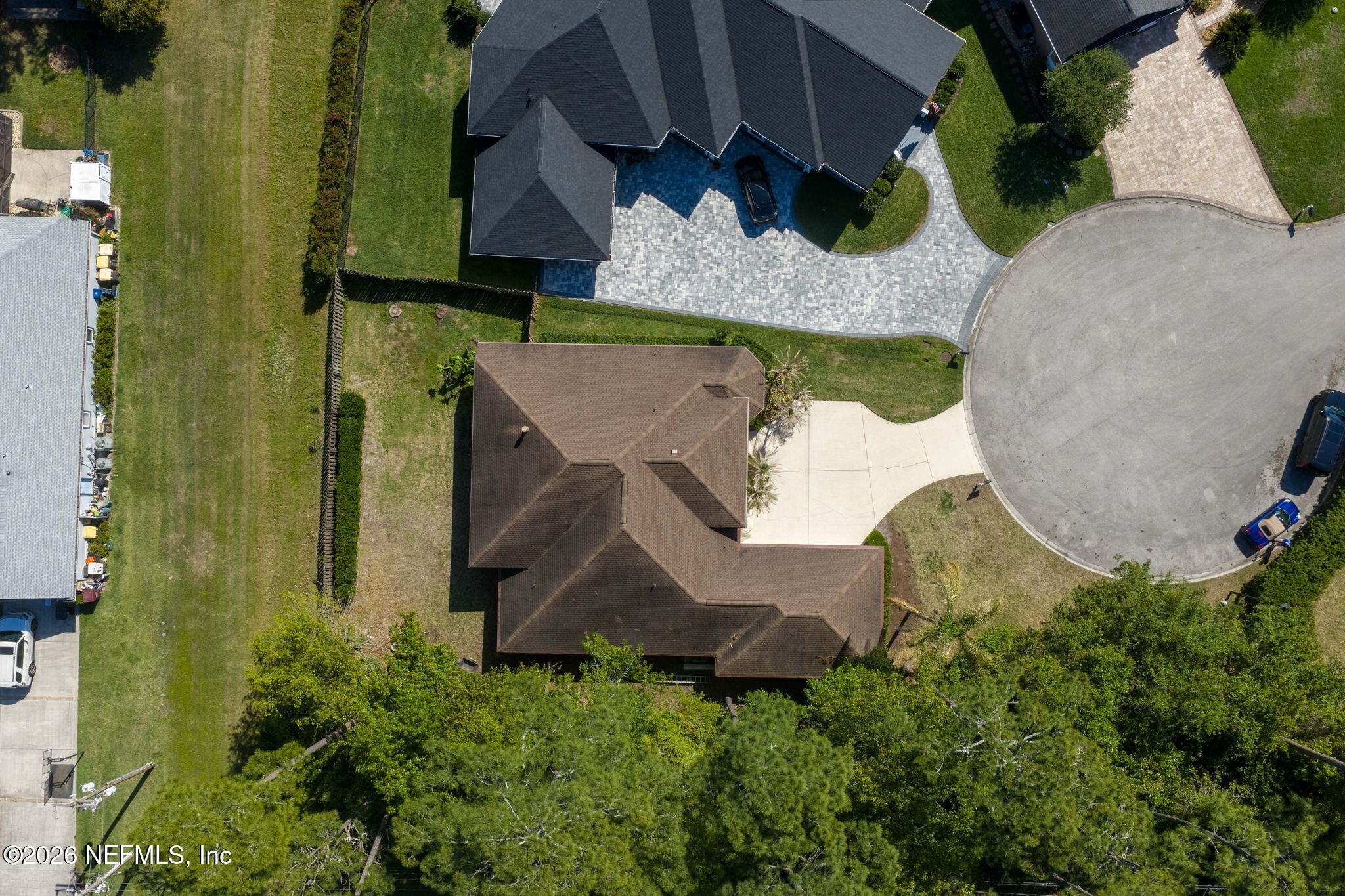 1600 Spring Water Court Fleming Island, FL 32003 - Photo 66 of 85 an aerial view of a house with a swimming pool
