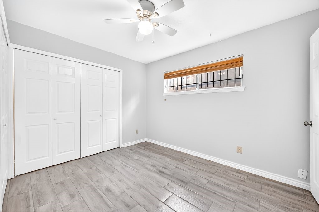 1418 Vermont Street, Unit 3 Houston, TX 77006 - Photo 8 of 14 wooden floor in an empty room