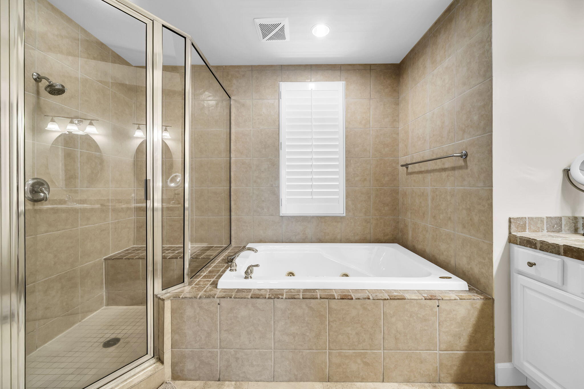 5360 Pine Ridge Lane, Unit 5360 Miramar Beach, FL 32550 - Photo 24 of 44 a bathroom with a tub and a shower