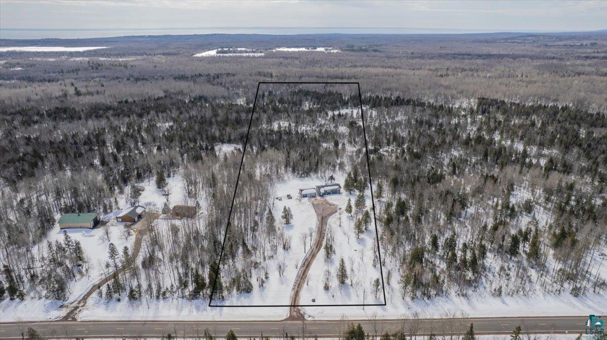 1146 Two Harbors Road Two Harbors, MN 55616 - Photo 33 of 39 Aerial view of a forest