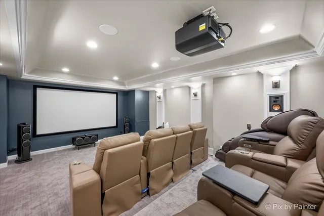 a view of park with trees