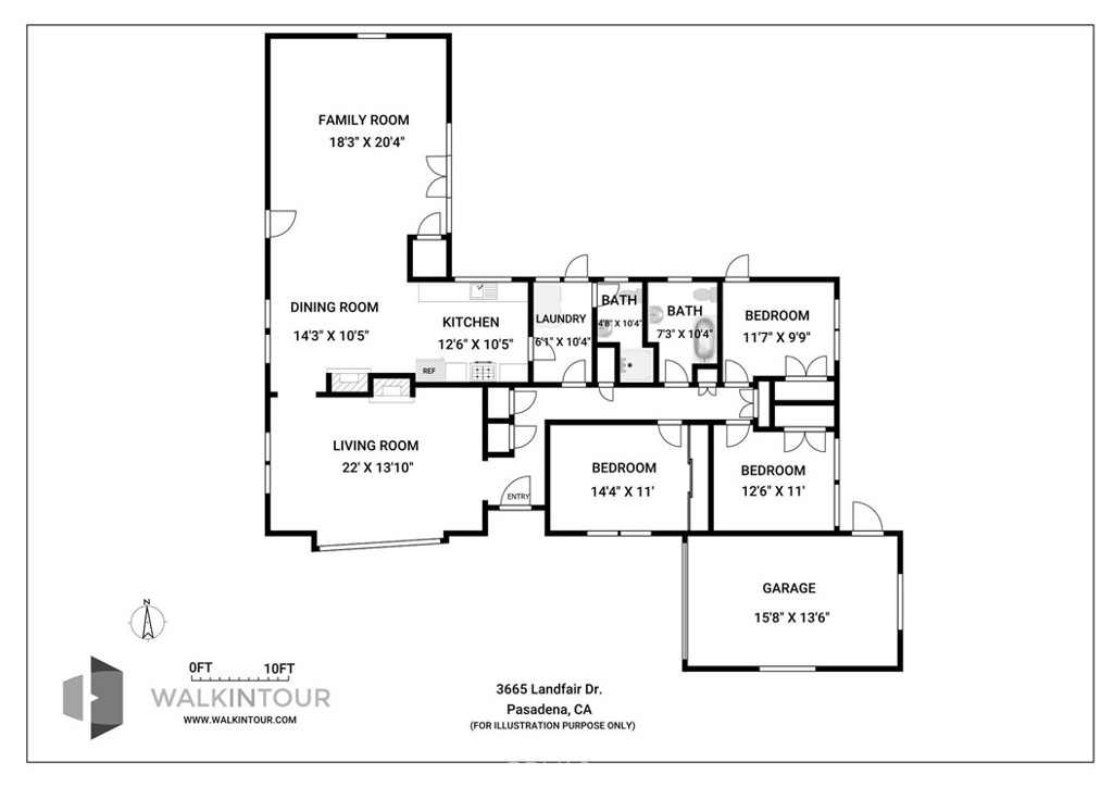 3665 Landfair Road Pasadena, CA 91107 - Photo 3 of 32