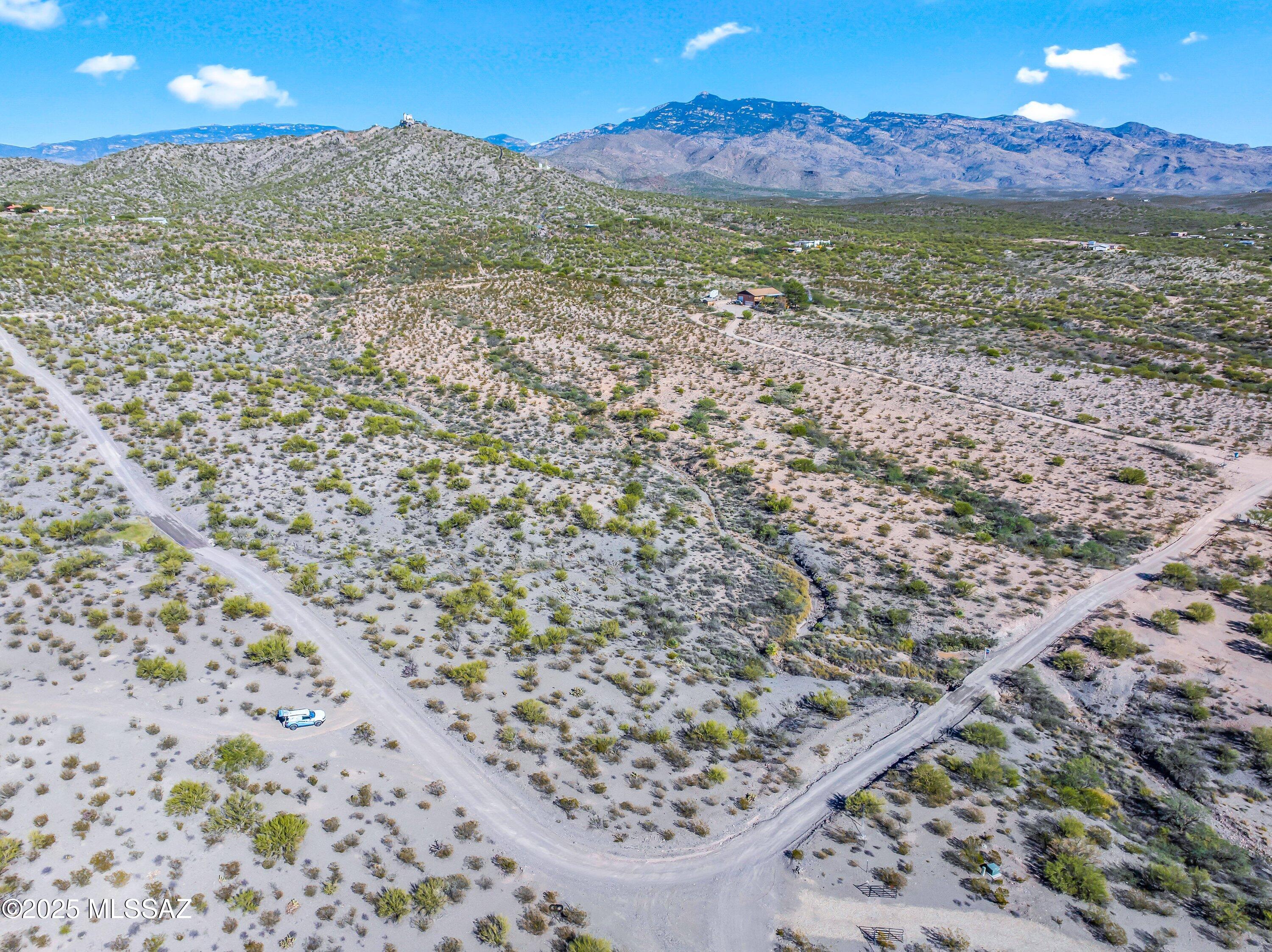 East Marsh Station Road Vail, AZ 85641 - Photo 9 of 20 a view of a yard with a mountain