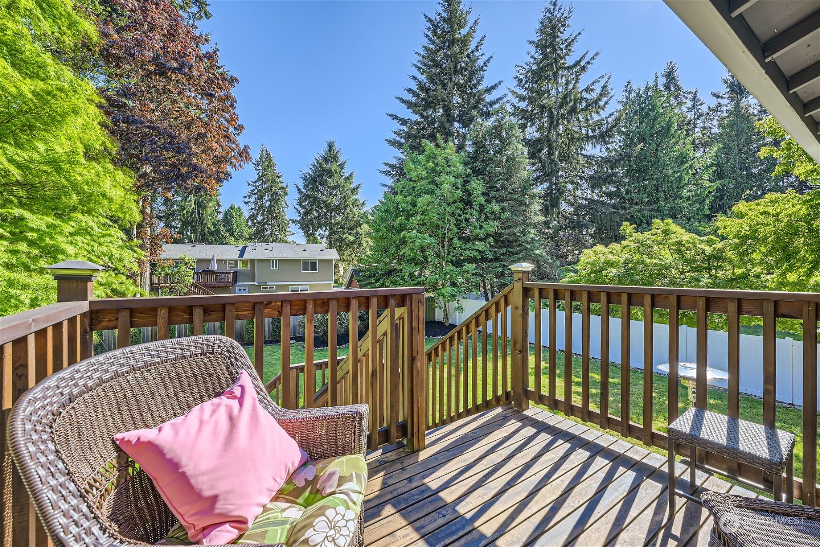 2622 168th Street Southeast Bothell, WA 98012 - Photo 25 of 29 a view of a two chairs in the deck