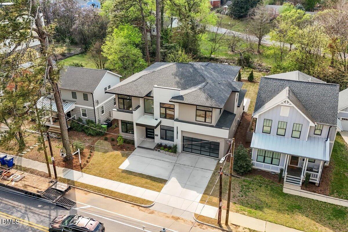 1213 Brookside Drive Raleigh, NC 27604 - Photo 46 of 50 a aerial view of a house with a yard