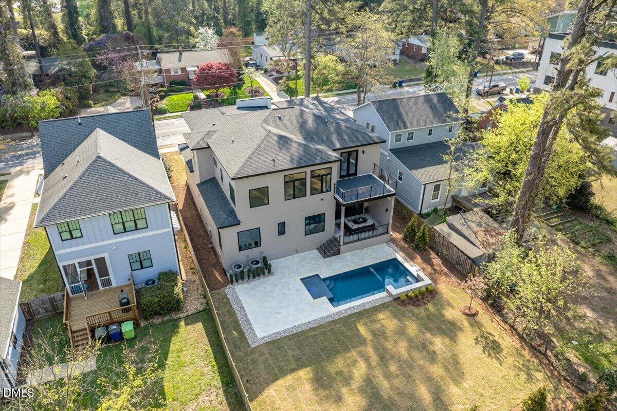 1213 Brookside Drive Raleigh, NC 27604 - Photo 50 of 50 an aerial view of residential houses with outdoor space and parking