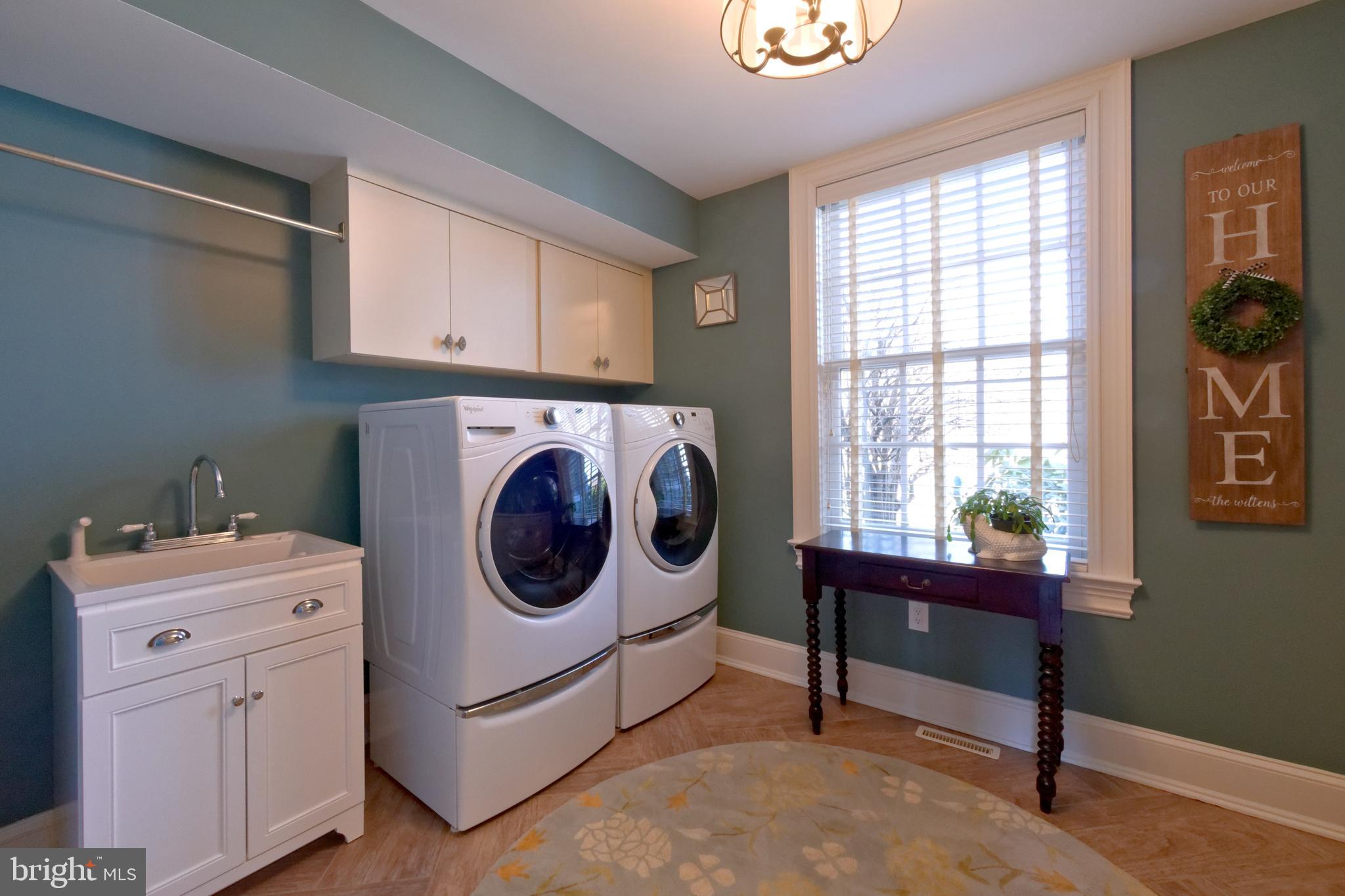 1656 Wildberry Road Bethlehem, PA 18015 - Photo 28 of 46 Laundry Room w/ Utility Sink and folding counter