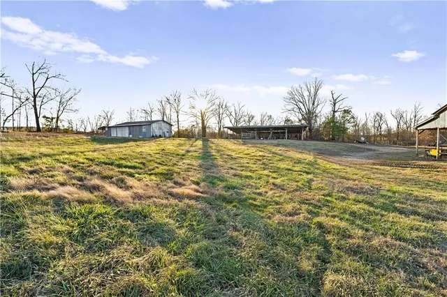 a view of an ocean and beach