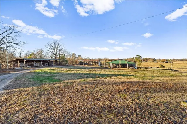 a view of an ocean and beach