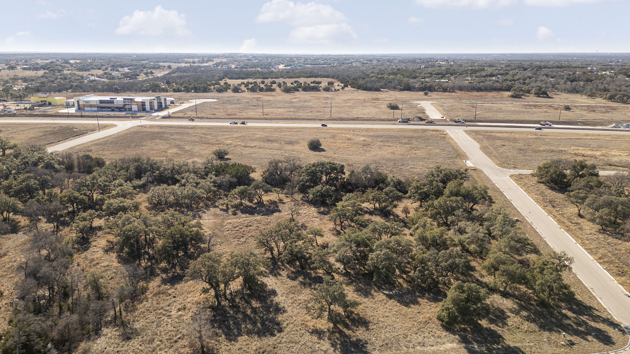 204 East Rio Rnch Road Liberty Hill, TX 78642 - Photo 14 of 17 Aerial overview of property's location with rural landscape