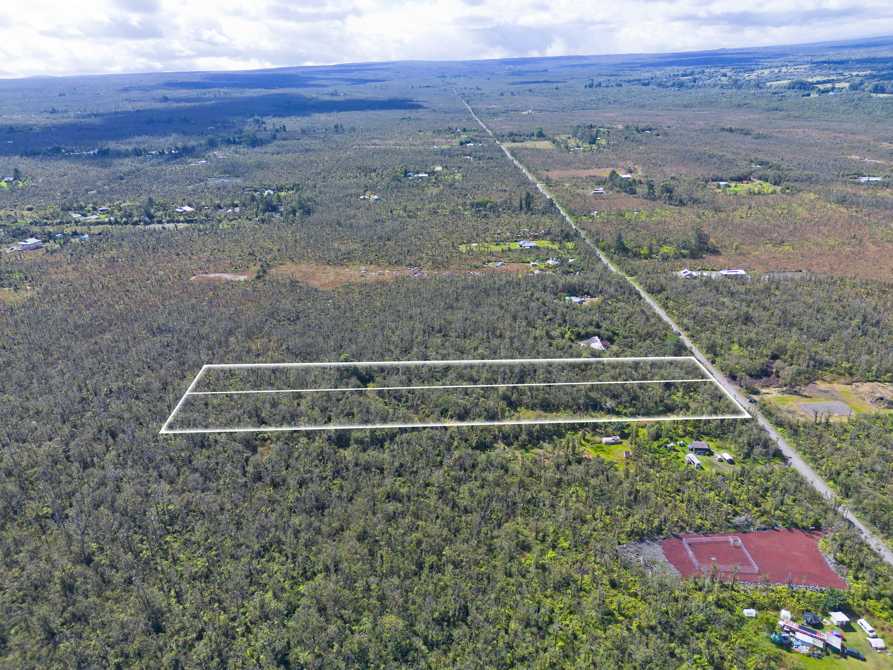17 Omeka Road Mountain View, HI 96771 - Photo 13 of 30 a view of a yard