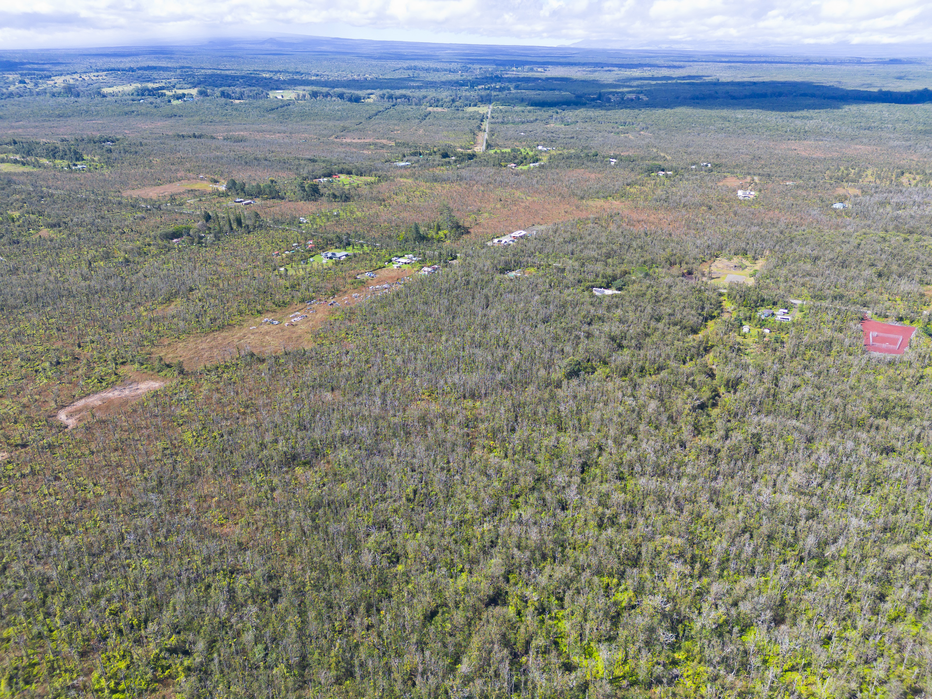 17 Omeka Road Mountain View, HI 96771 - Photo 16 of 30 a view of an outdoor space with a lake view