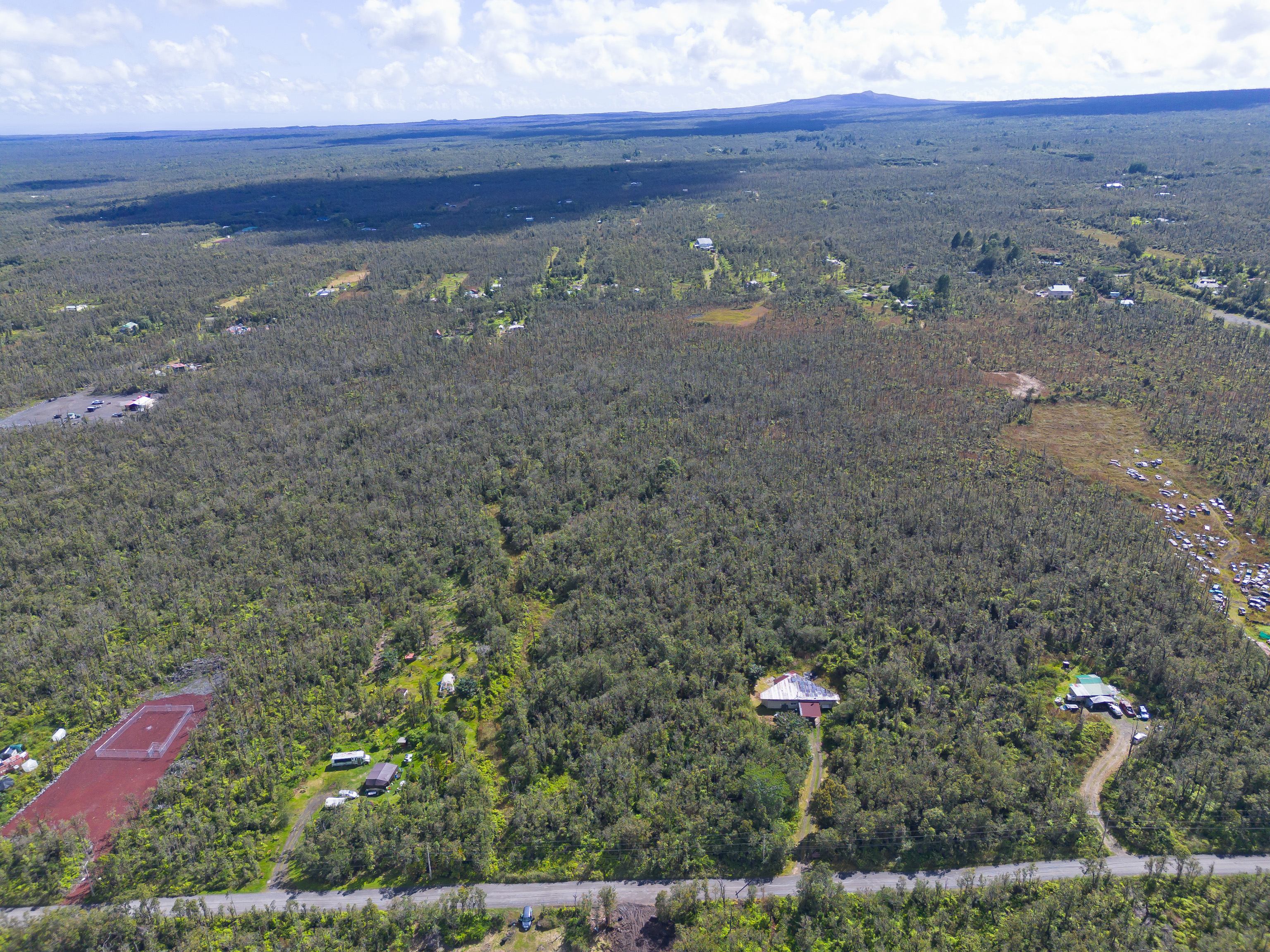 17 Omeka Road Mountain View, HI 96771 - Photo 9 of 30 a view of street with green space