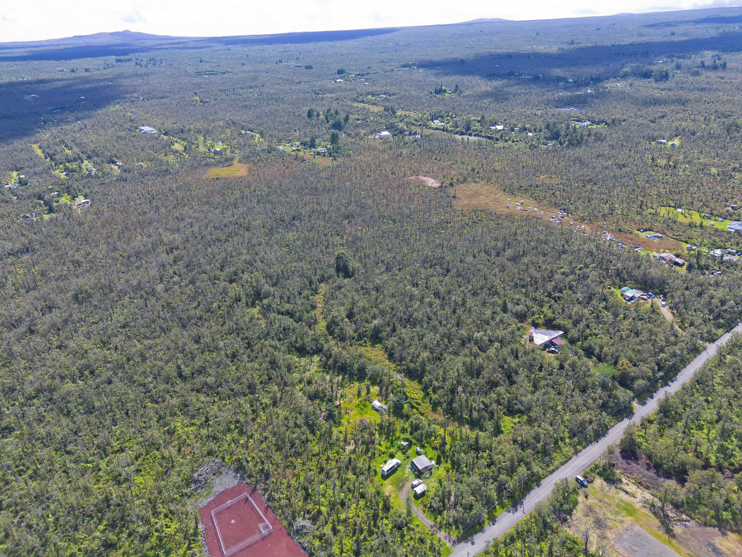 17 Omeka Road Mountain View, HI 96771 - Photo 10 of 30 a view of an outdoor space and a mountain view