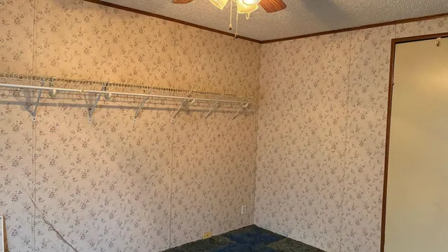 a close up view of a shower