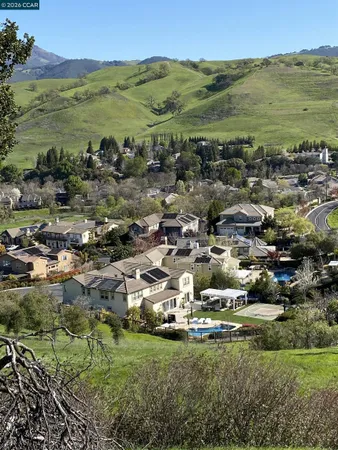 a view of lake with mountain