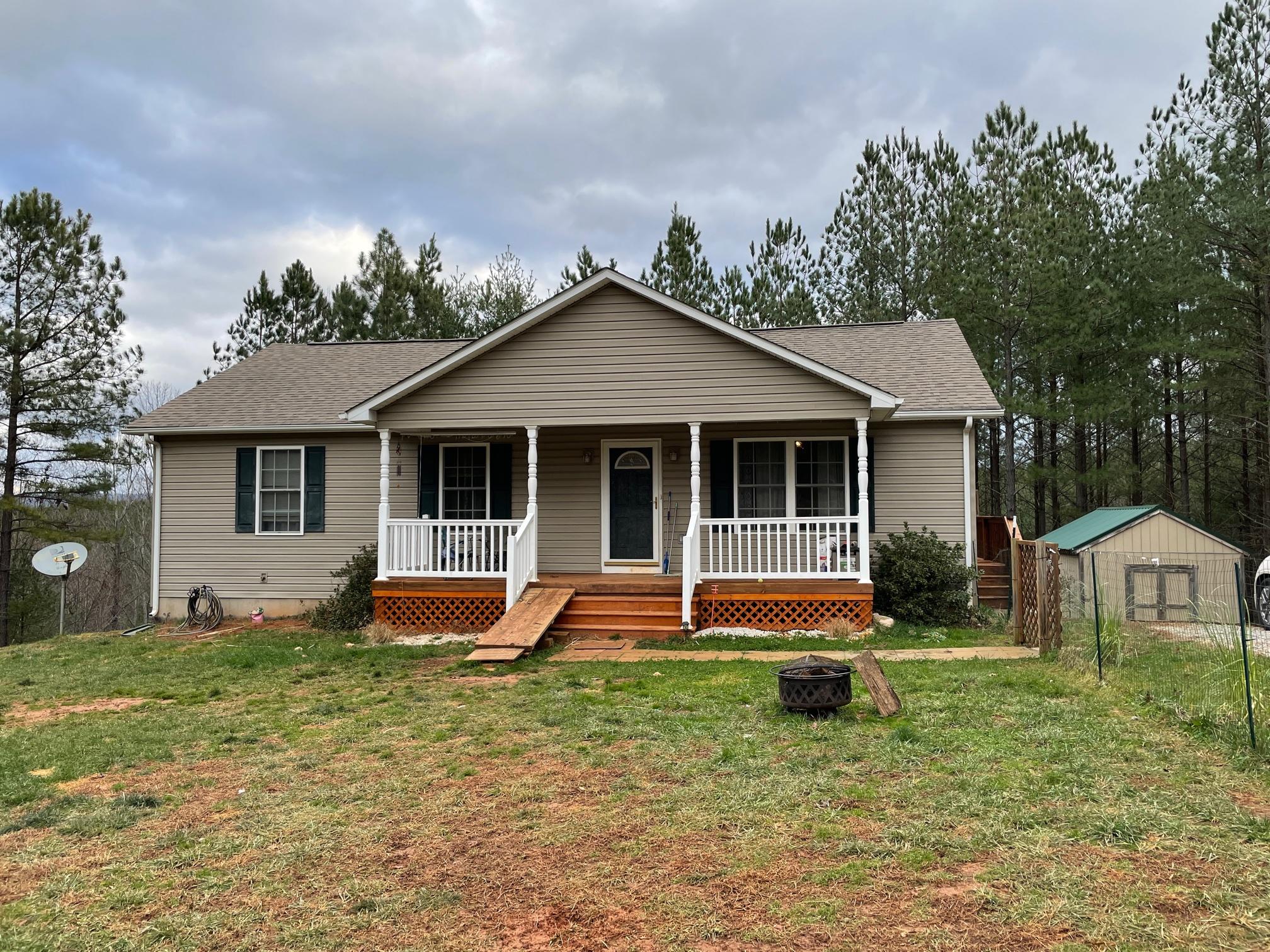 778 Holland Road Callaway, VA 24067 - Photo 1 of 27 front view of a house with a yard